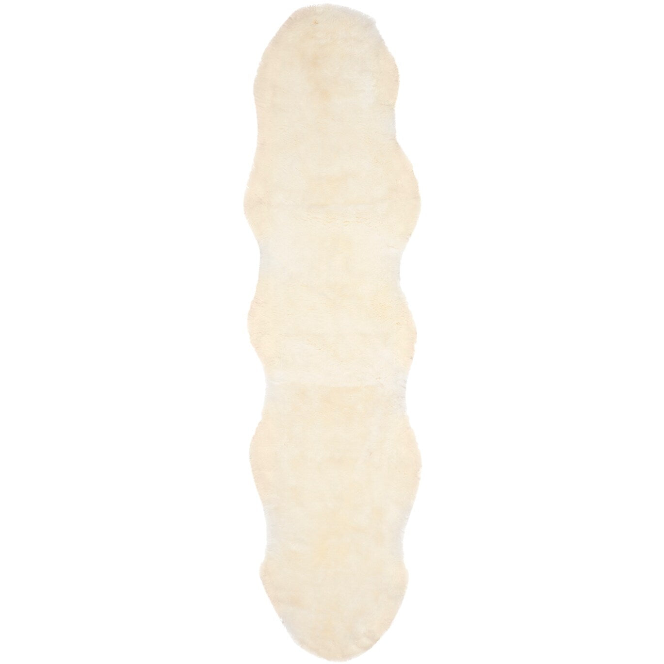 Tapis Brittnie en peau de mouton véritable, fait main par SAFAVIEH