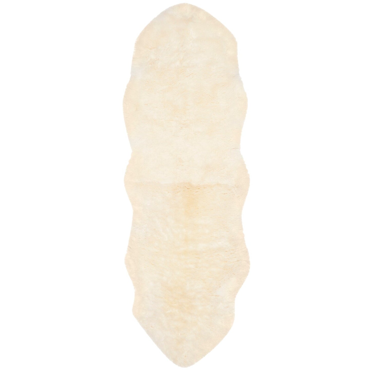 Tapis Brittnie en peau de mouton véritable, fait main par SAFAVIEH