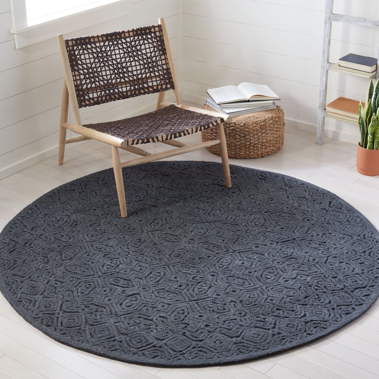 Tapis texturé en laine Tarsha fait main SAFAVIEH