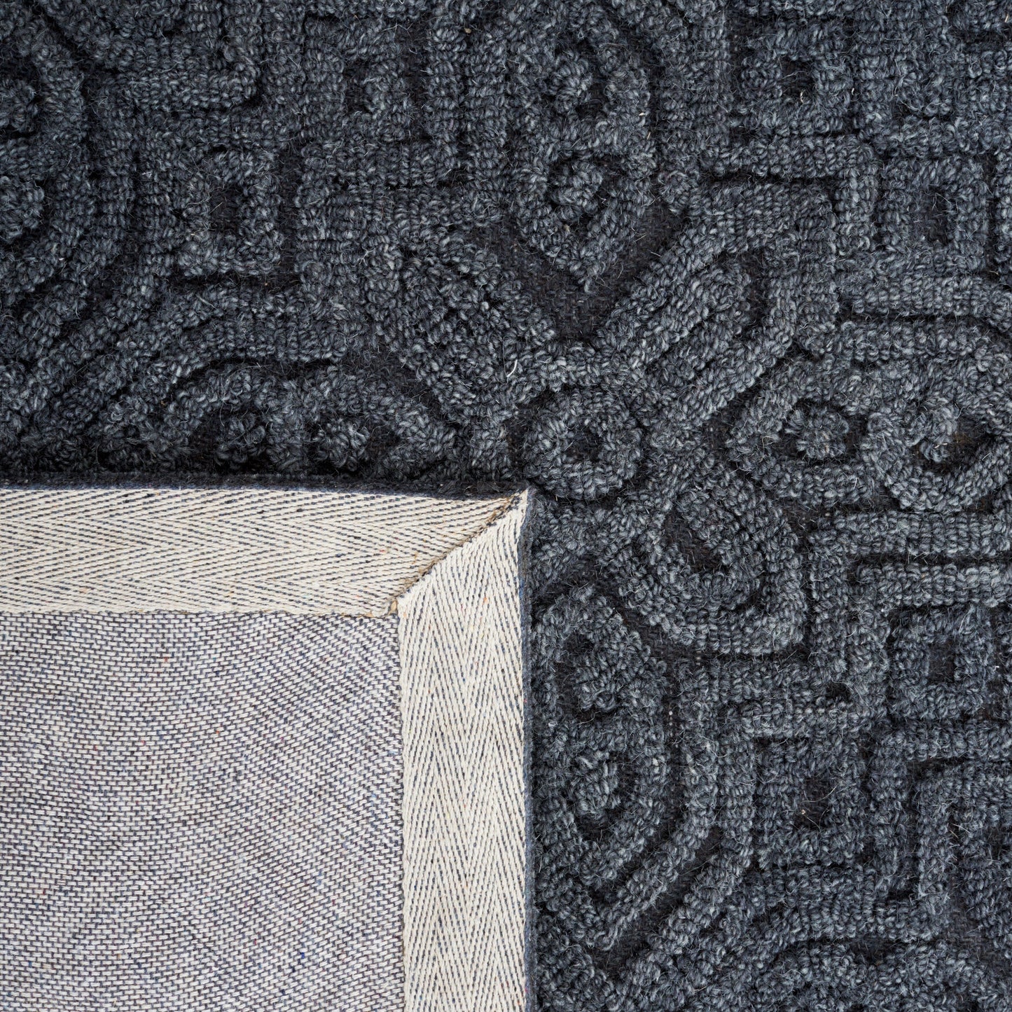 Tapis texturé en laine Tarsha fait main SAFAVIEH