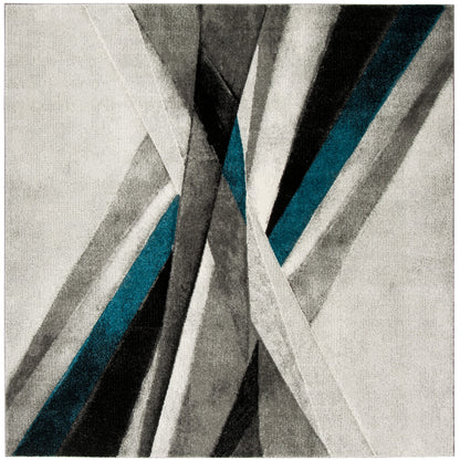 Tapis abstrait moderne du milieu du siècle SAFAVIEH Hollywood Takae