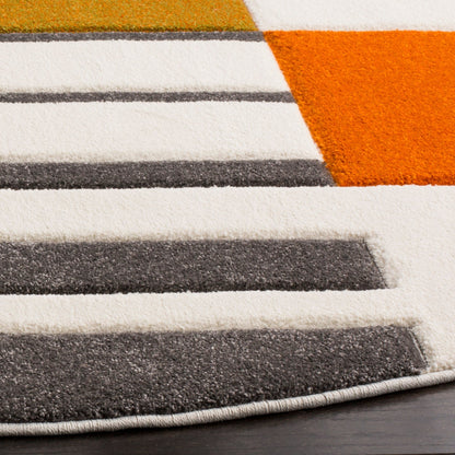 Tapis abstrait moderne du milieu du siècle SAFAVIEH Hollywood Tzana