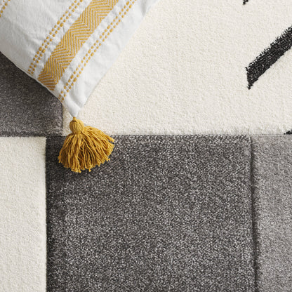 Tapis abstrait moderne du milieu du siècle SAFAVIEH Hollywood Tzana