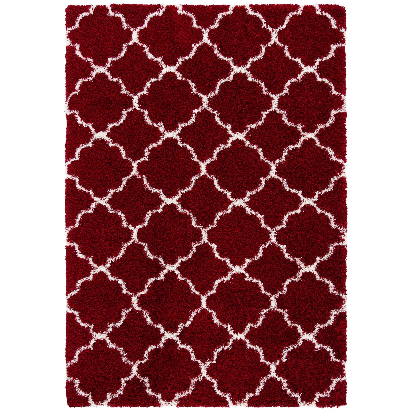 Tapis SAFAVIEH Hudson Shag Jeryl Glam Trellis de 5 cm d'épaisseur