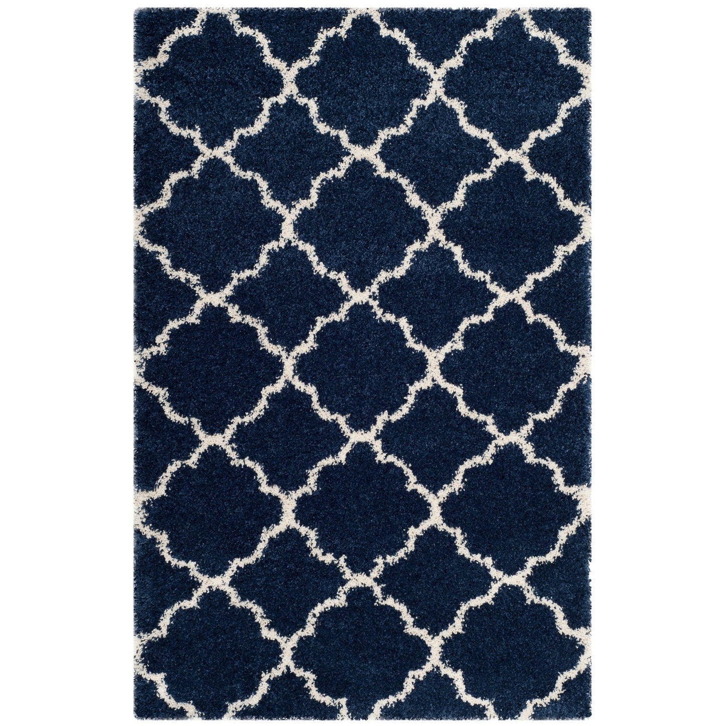 Tapis SAFAVIEH Hudson Shag Jeryl Glam Trellis de 5 cm d'épaisseur