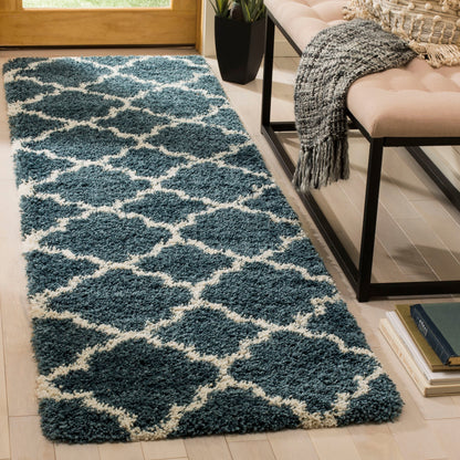 Tapis SAFAVIEH Hudson Shag Jeryl Glam Trellis de 5 cm d'épaisseur
