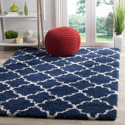 Tapis SAFAVIEH Hudson Shag Jeryl Glam Trellis de 5 cm d'épaisseur