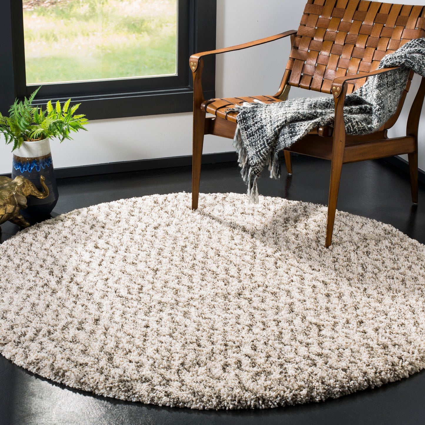 Tapis SAFAVIEH Hudson Shag Kirti de 5 cm d'épaisseur