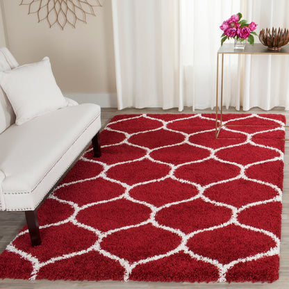 Tapis SAFAVIEH Hudson Shag Pushpa Trellis de 5 cm d'épaisseur