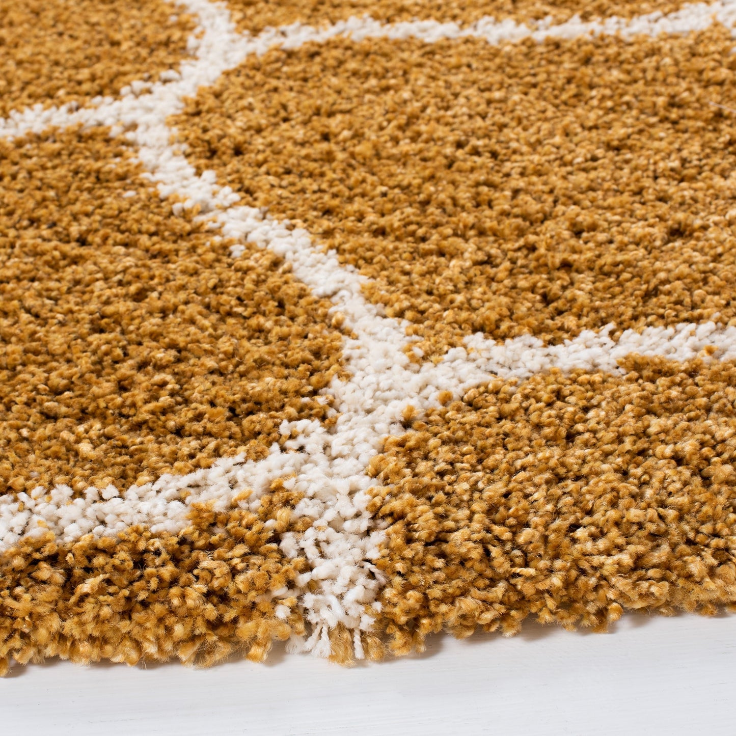 Tapis SAFAVIEH Hudson Shag Pushpa Trellis de 5 cm d'épaisseur