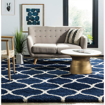 Tapis SAFAVIEH Hudson Shag Pushpa Trellis de 5 cm d'épaisseur