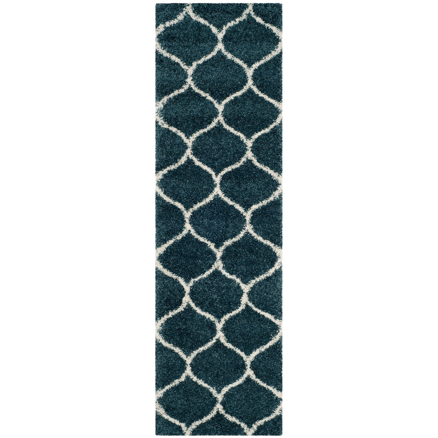 Tapis SAFAVIEH Hudson Shag Pushpa Trellis de 5 cm d'épaisseur