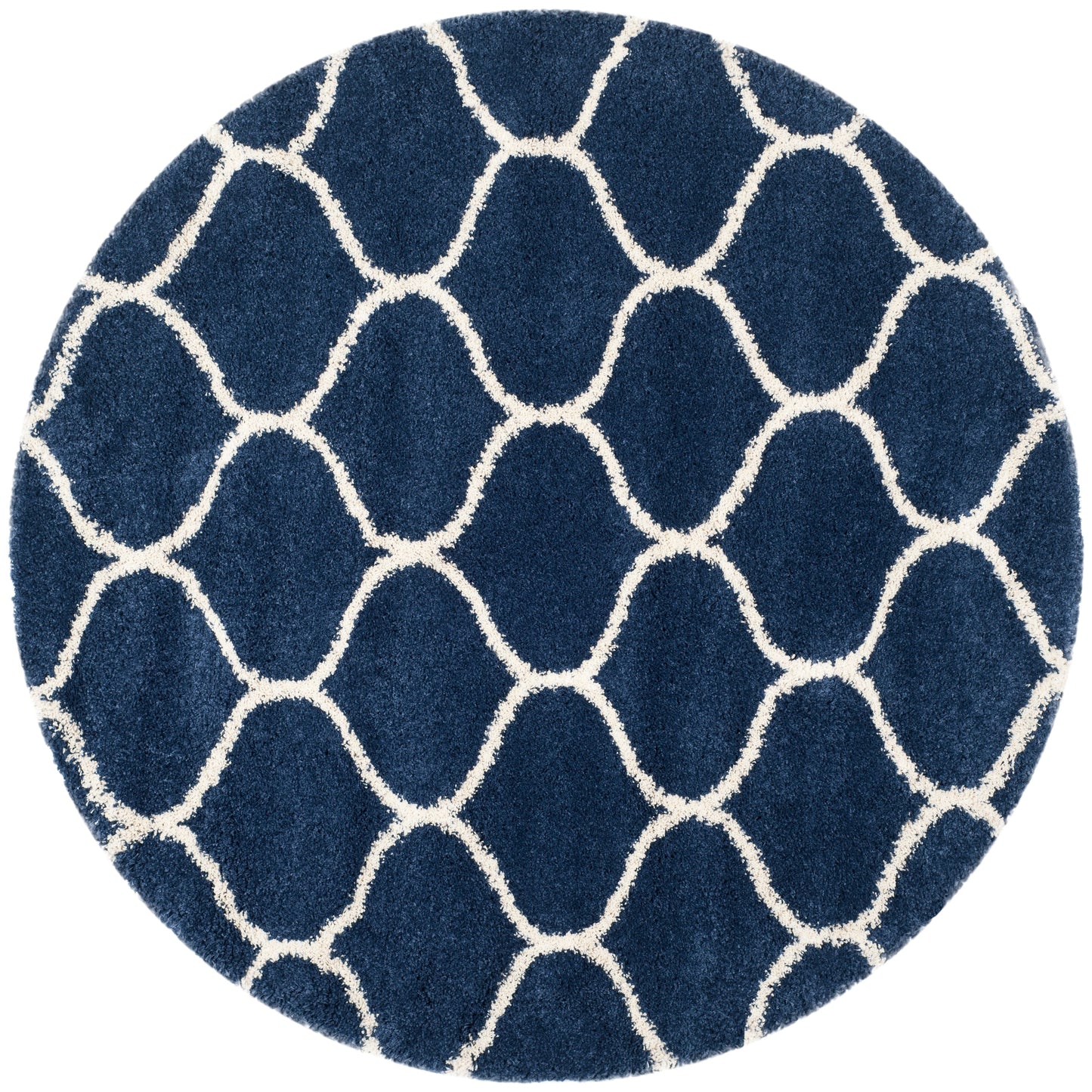 Tapis SAFAVIEH Hudson Shag Pushpa Trellis de 5 cm d'épaisseur