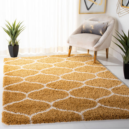 Tapis SAFAVIEH Hudson Shag Pushpa Trellis de 5 cm d'épaisseur