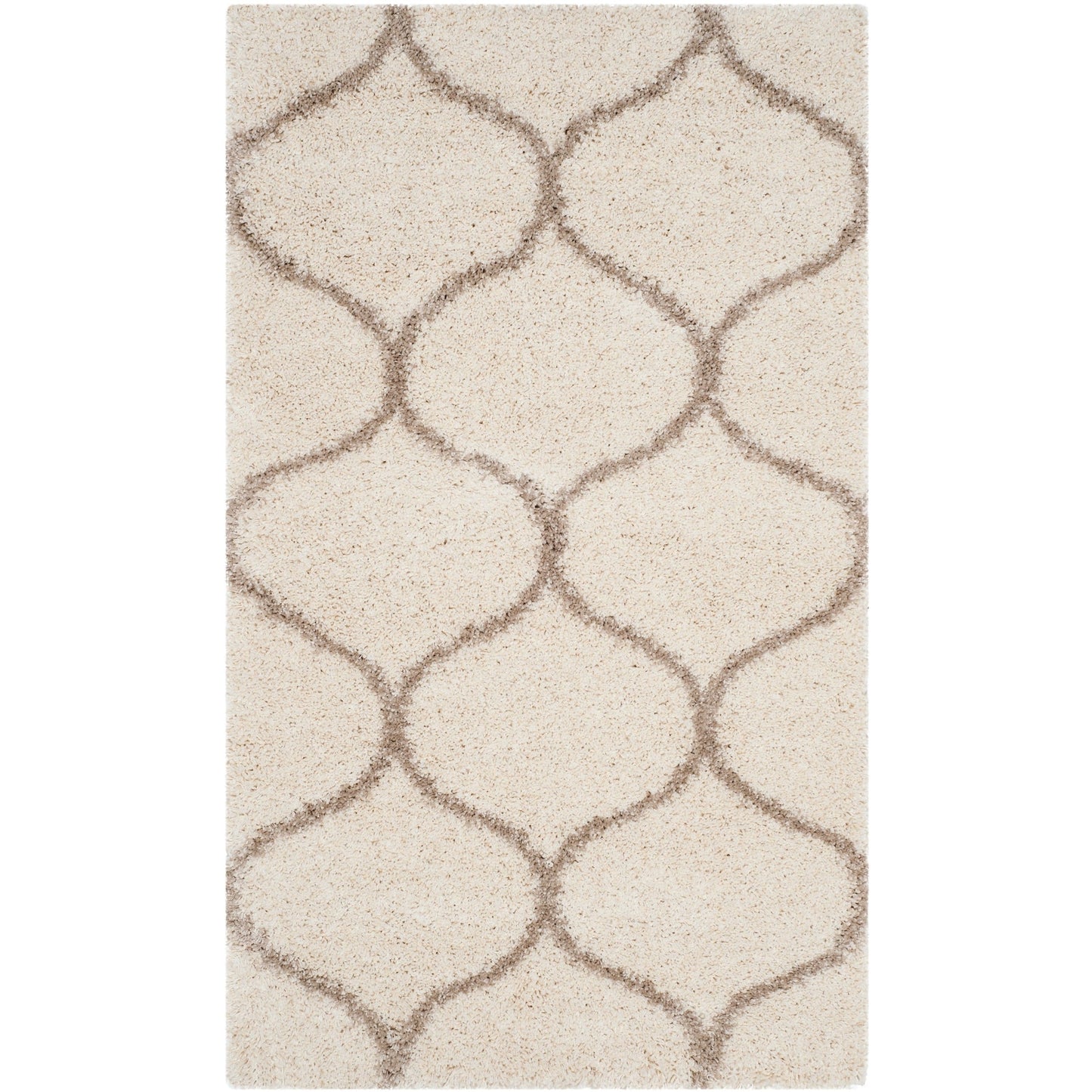 Tapis SAFAVIEH Hudson Shag Pushpa Trellis de 5 cm d'épaisseur