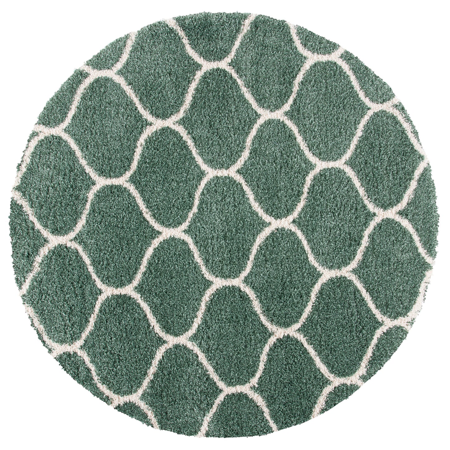 Tapis SAFAVIEH Hudson Shag Pushpa Trellis de 5 cm d'épaisseur