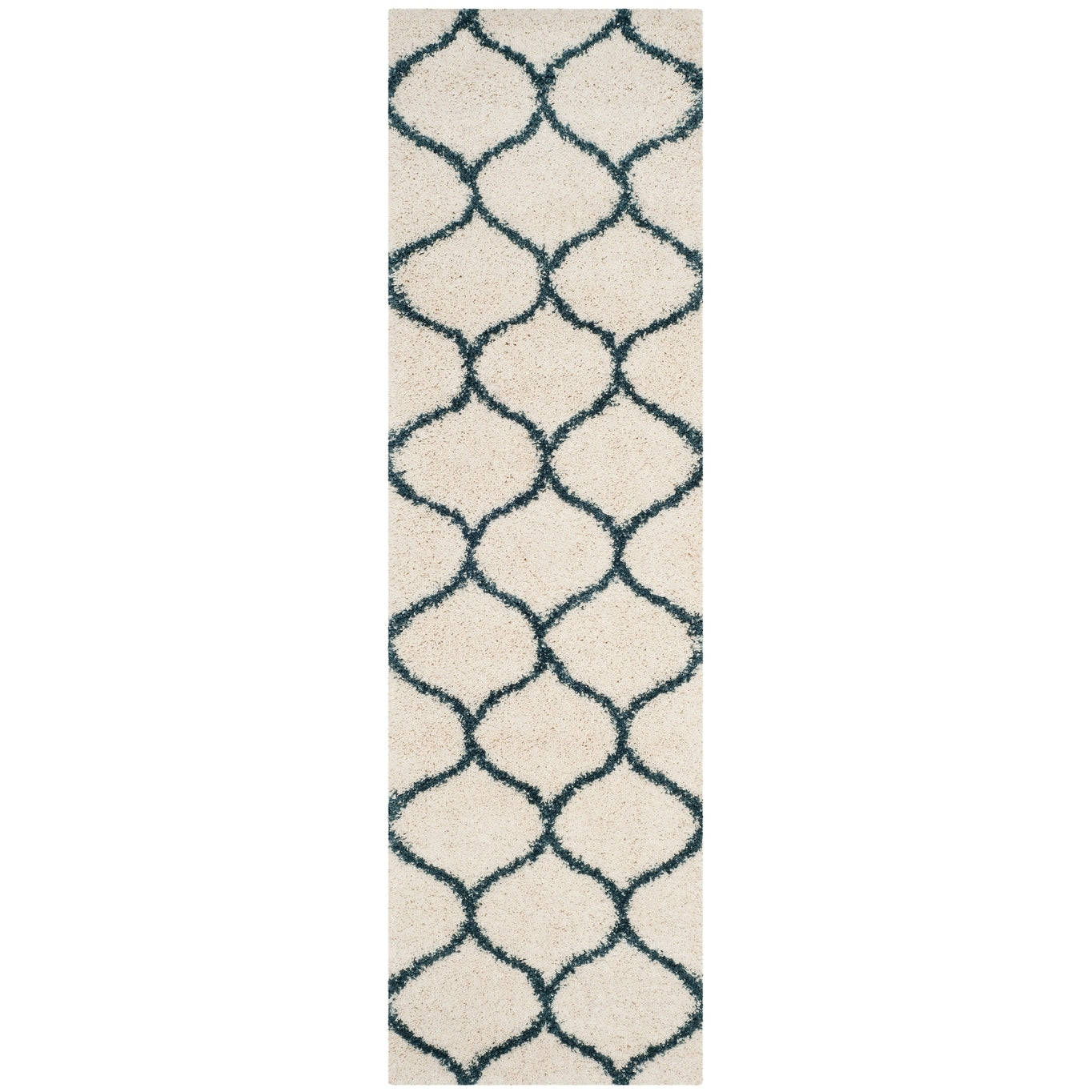 Tapis SAFAVIEH Hudson Shag Pushpa Trellis de 5 cm d'épaisseur