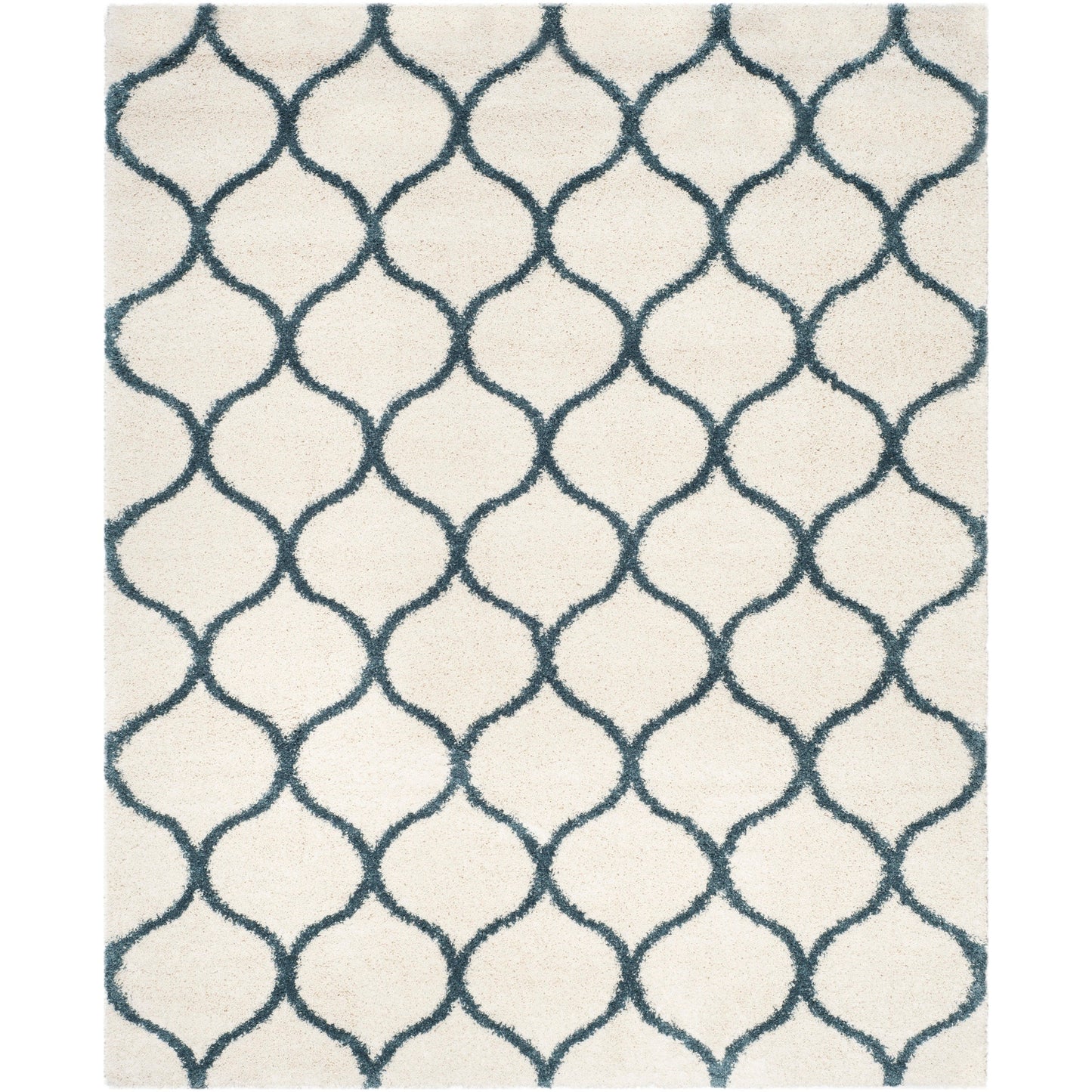 Tapis SAFAVIEH Hudson Shag Pushpa Trellis de 5 cm d'épaisseur