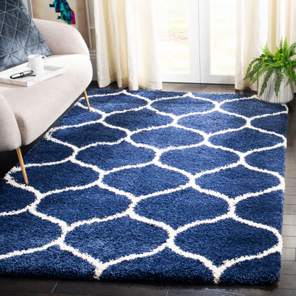 Tapis SAFAVIEH Hudson Shag Pushpa Trellis de 5 cm d'épaisseur