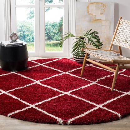 Tapis SAFAVIEH Hudson Shag Raili Diamond Trellis de 5 cm d'épaisseur