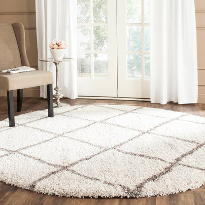 Tapis SAFAVIEH Hudson Shag Raili Diamond Trellis de 5 cm d'épaisseur