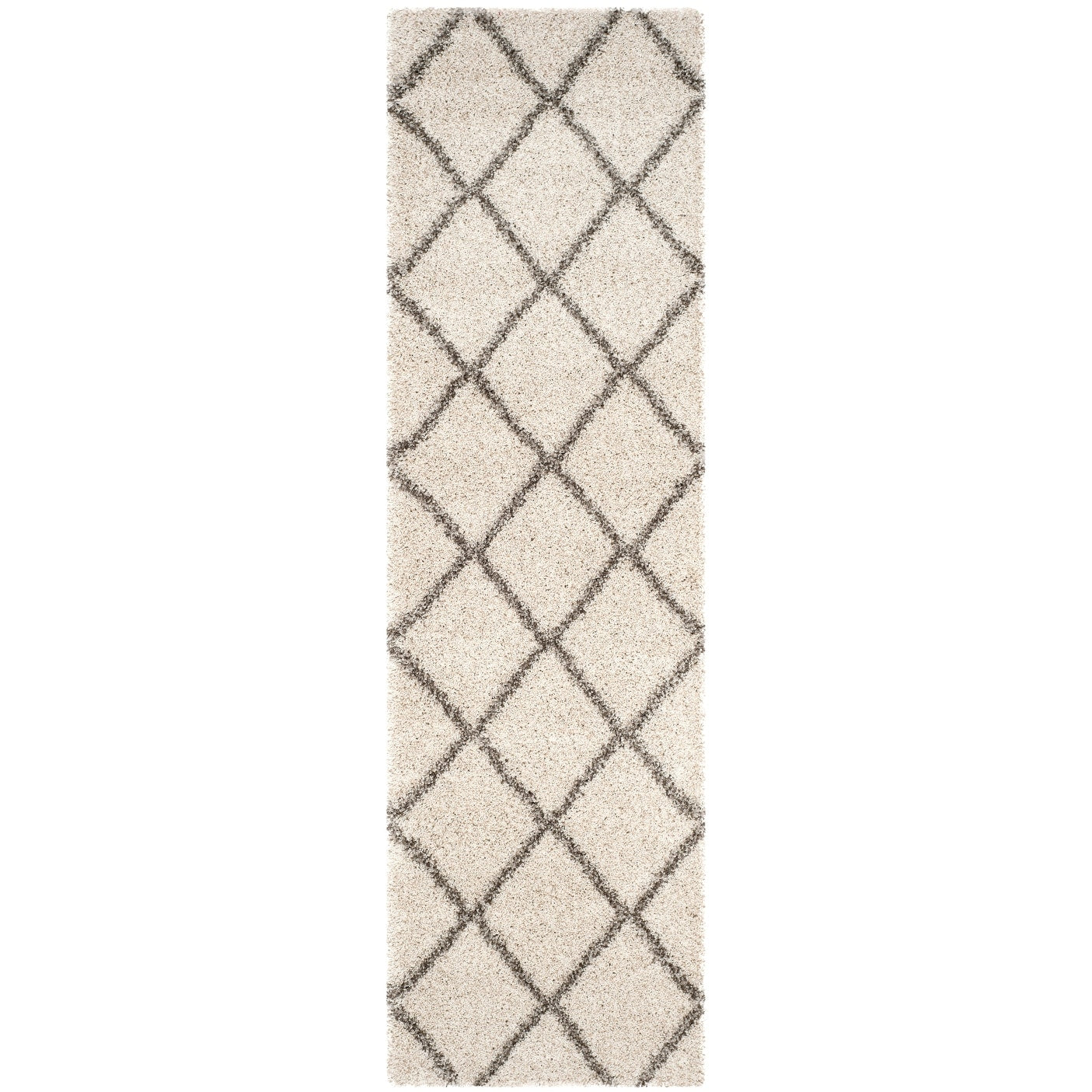Tapis SAFAVIEH Hudson Shag Raili Diamond Trellis de 5 cm d'épaisseur