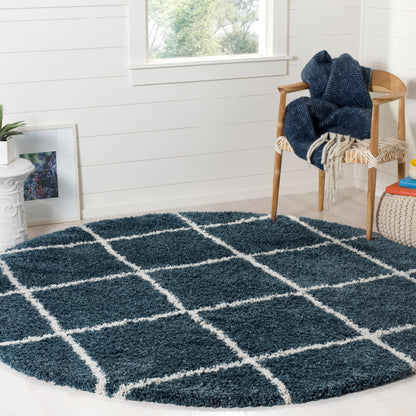 Tapis SAFAVIEH Hudson Shag Raili Diamond Trellis de 5 cm d'épaisseur