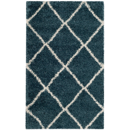 Tapis SAFAVIEH Hudson Shag Raili Diamond Trellis de 5 cm d'épaisseur