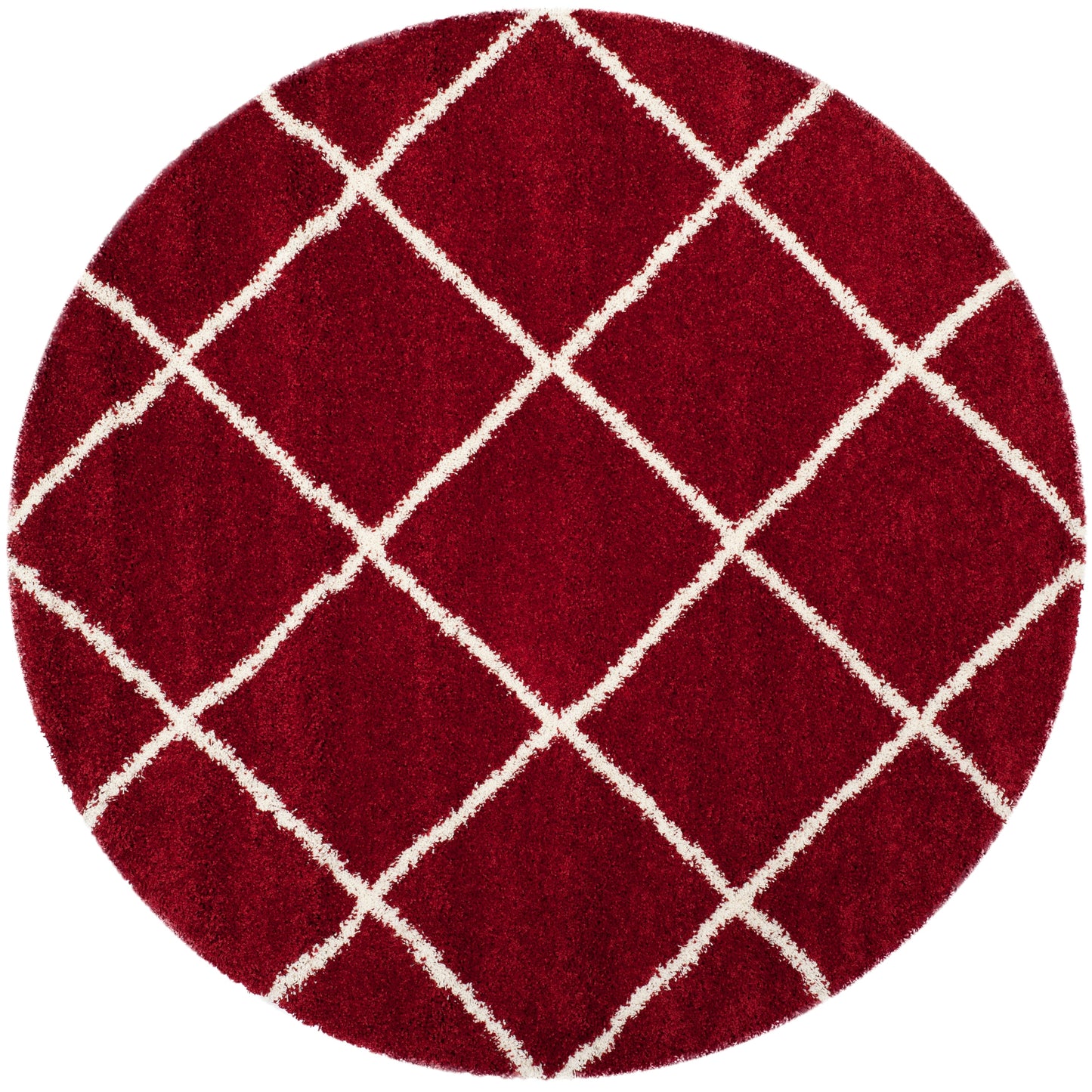 Tapis SAFAVIEH Hudson Shag Raili Diamond Trellis de 5 cm d'épaisseur