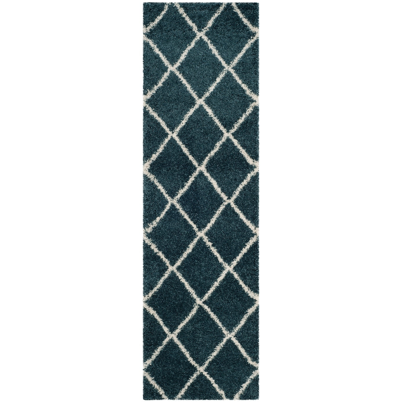 Tapis SAFAVIEH Hudson Shag Raili Diamond Trellis de 5 cm d'épaisseur