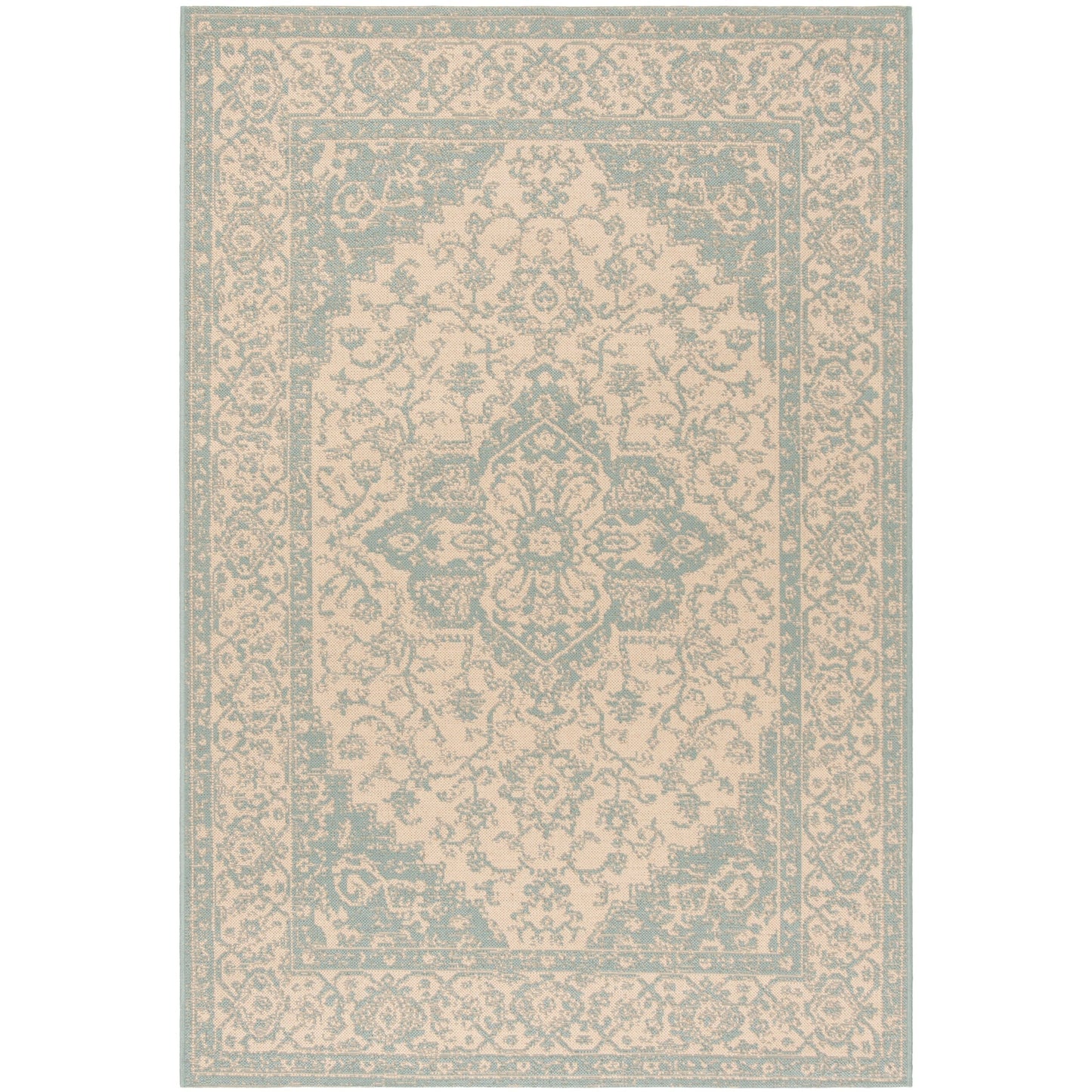 Tapis d'intérieur/extérieur imperméable SAFAVIEH Linden Louann pour terrasse ou jardin