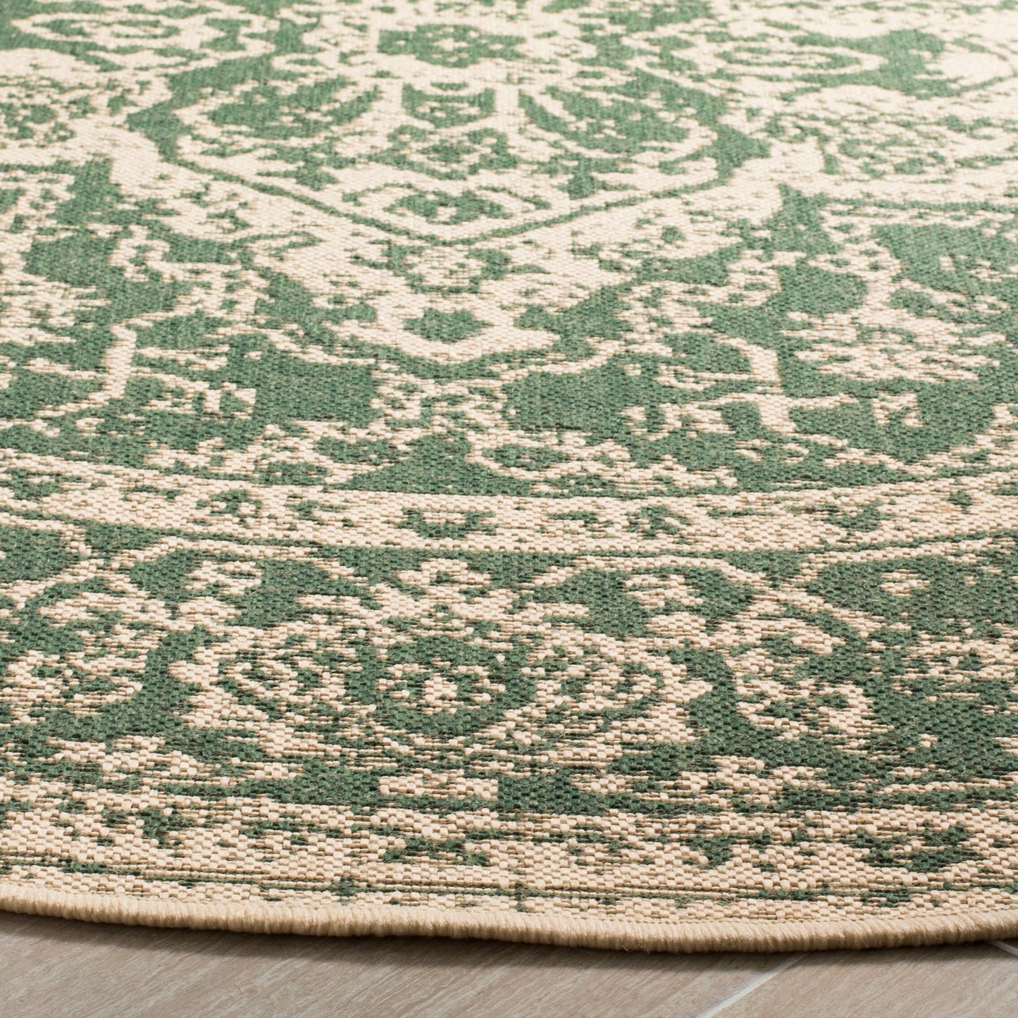 Tapis d'intérieur/extérieur imperméable SAFAVIEH Linden Louann pour terrasse ou jardin