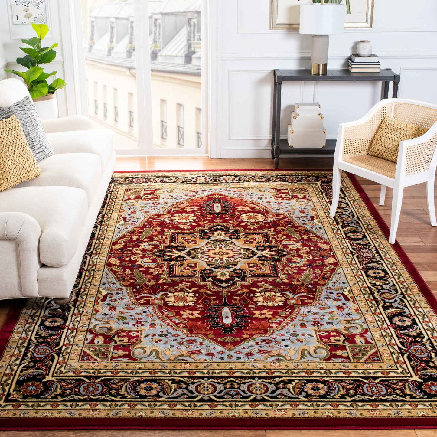 Tapis SAFAVIEH Lyndhurst Laquita à médaillon oriental traditionnel