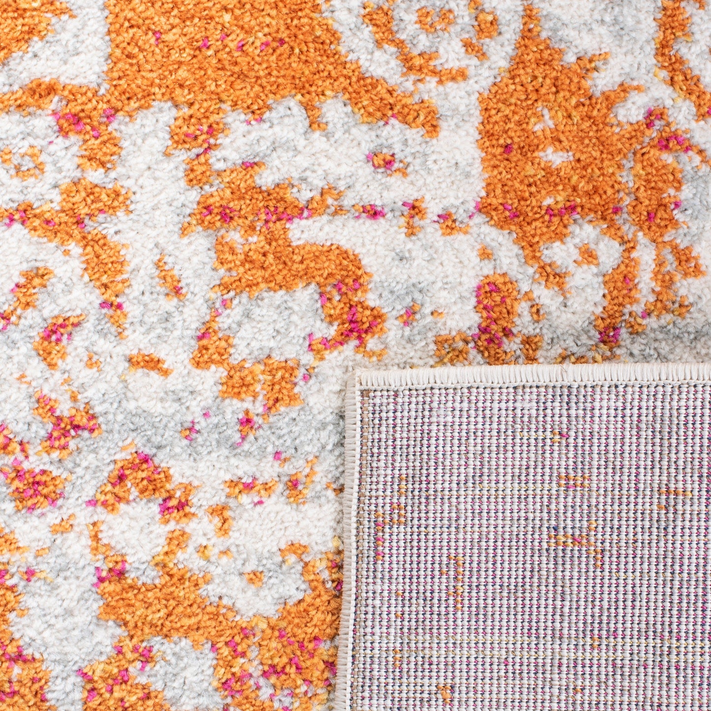 Tapis rustique vieilli SAFAVIEH Madison Delois Medallion à motif médaillon