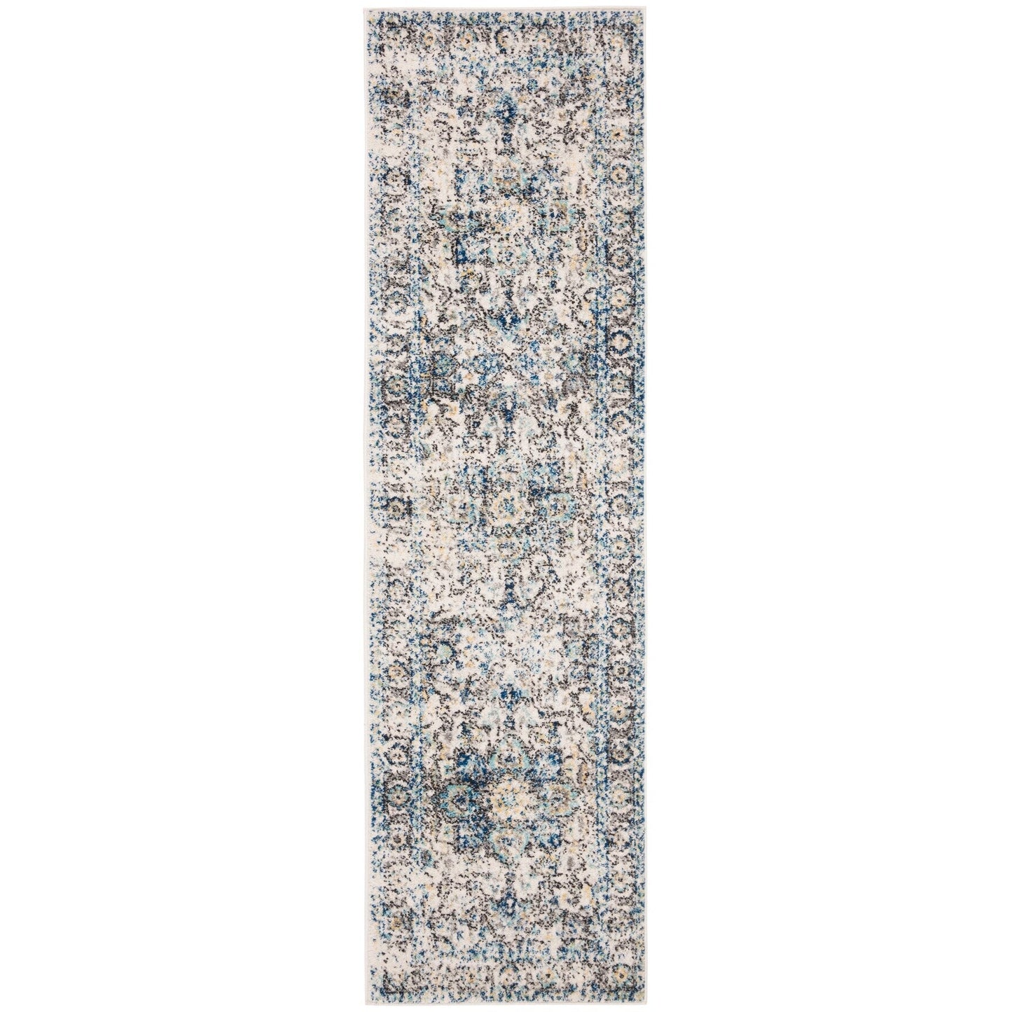 Tapis rustique vieilli SAFAVIEH Madison Delois Medallion à motif médaillon