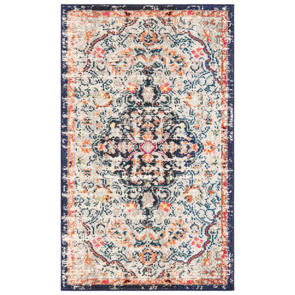 Tapis SAFAVIEH Madison Libusa Boho à médaillon vieilli