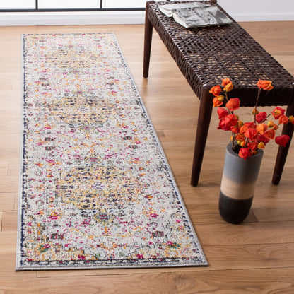 Tapis SAFAVIEH Madison Libusa Boho à médaillon vieilli
