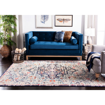 Tapis SAFAVIEH Madison Libusa Boho à médaillon vieilli