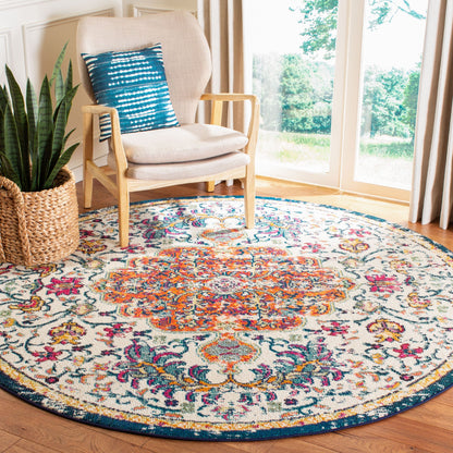 Tapis SAFAVIEH Madison Libusa Boho à médaillon vieilli