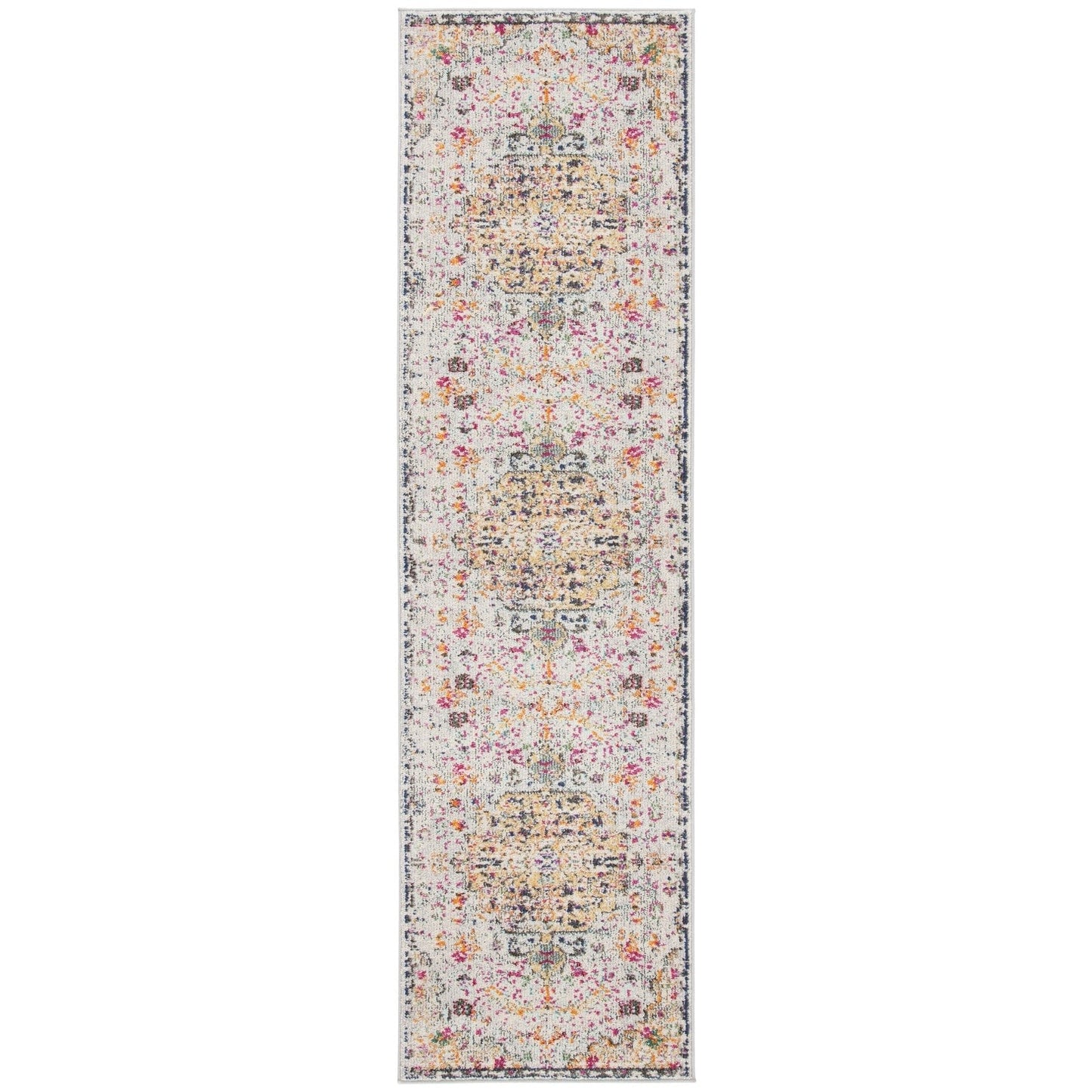 Tapis SAFAVIEH Madison Libusa Boho à médaillon vieilli
