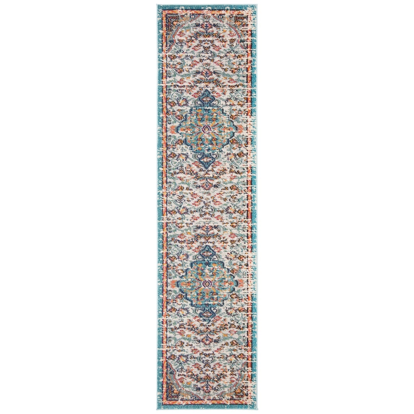 Tapis SAFAVIEH Madison Libusa Boho à médaillon vieilli