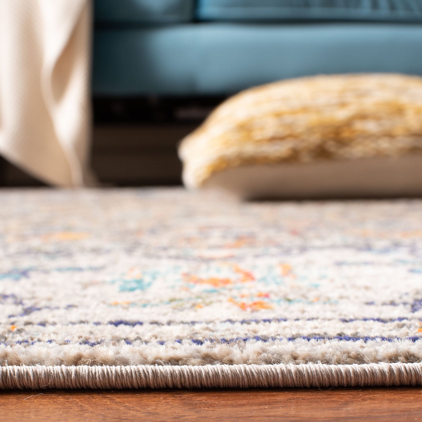 Tapis SAFAVIEH Madison Libusa Boho à médaillon vieilli