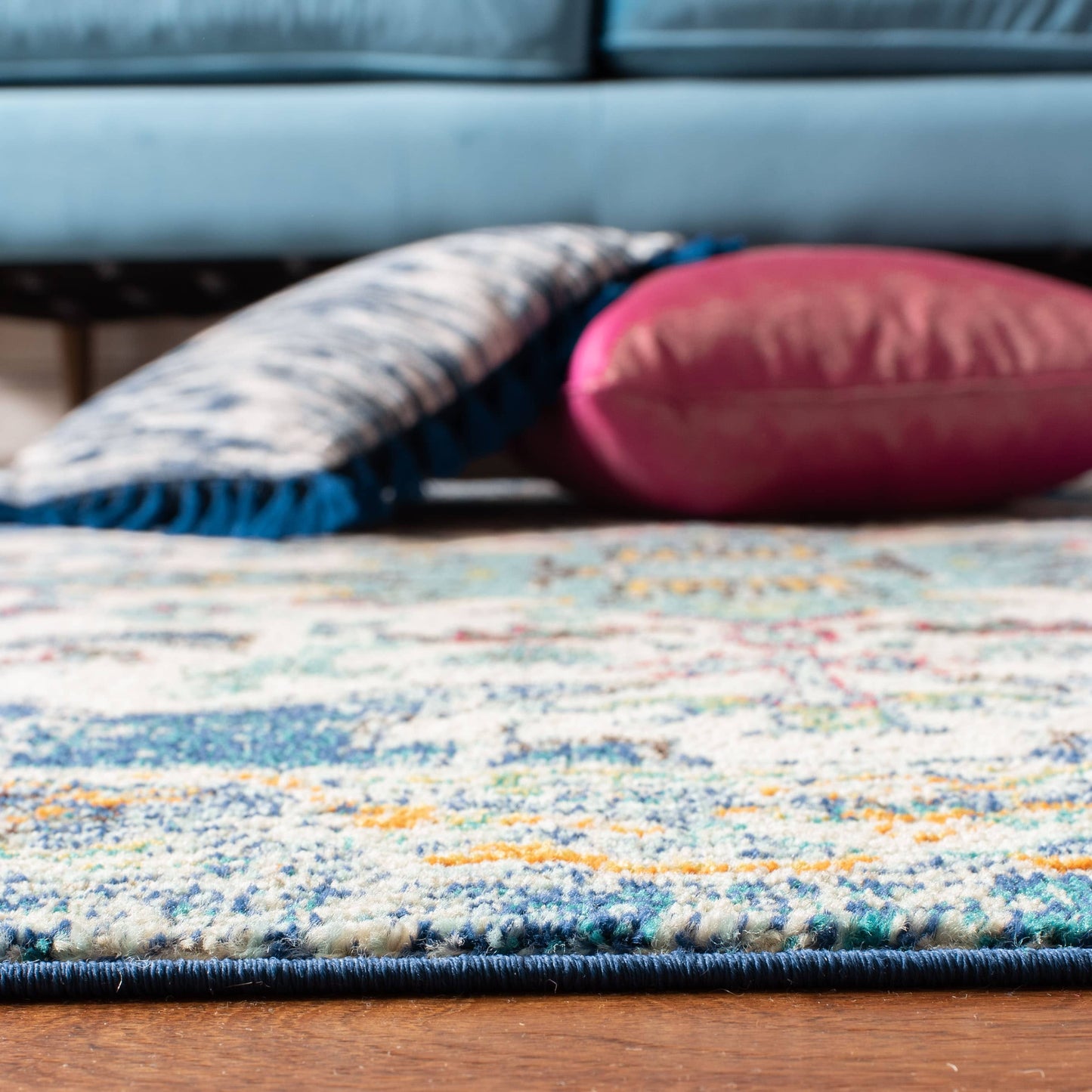 Tapis SAFAVIEH Madison Marilou Boho à médaillon vieilli