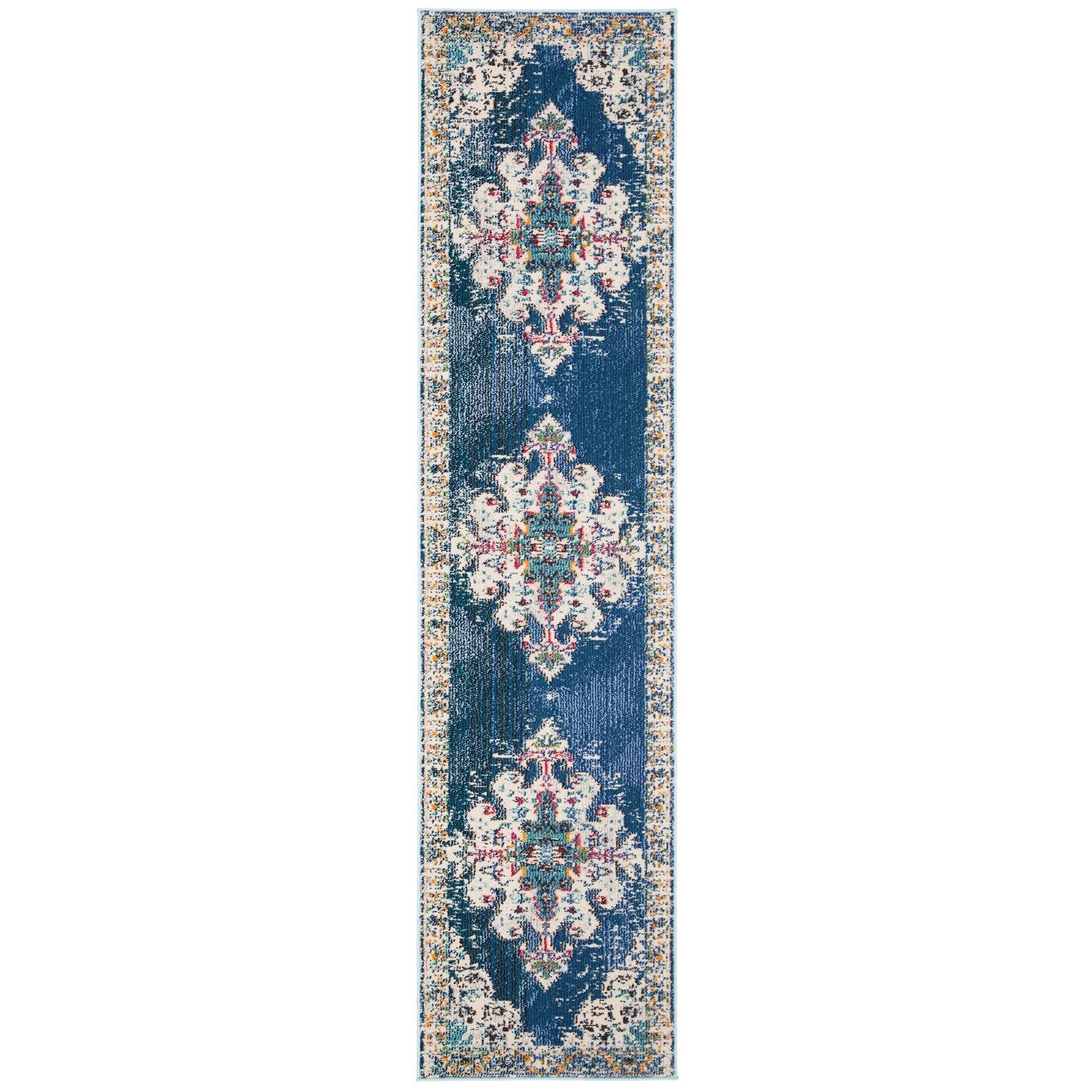 Tapis SAFAVIEH Madison Marilou Boho à médaillon vieilli