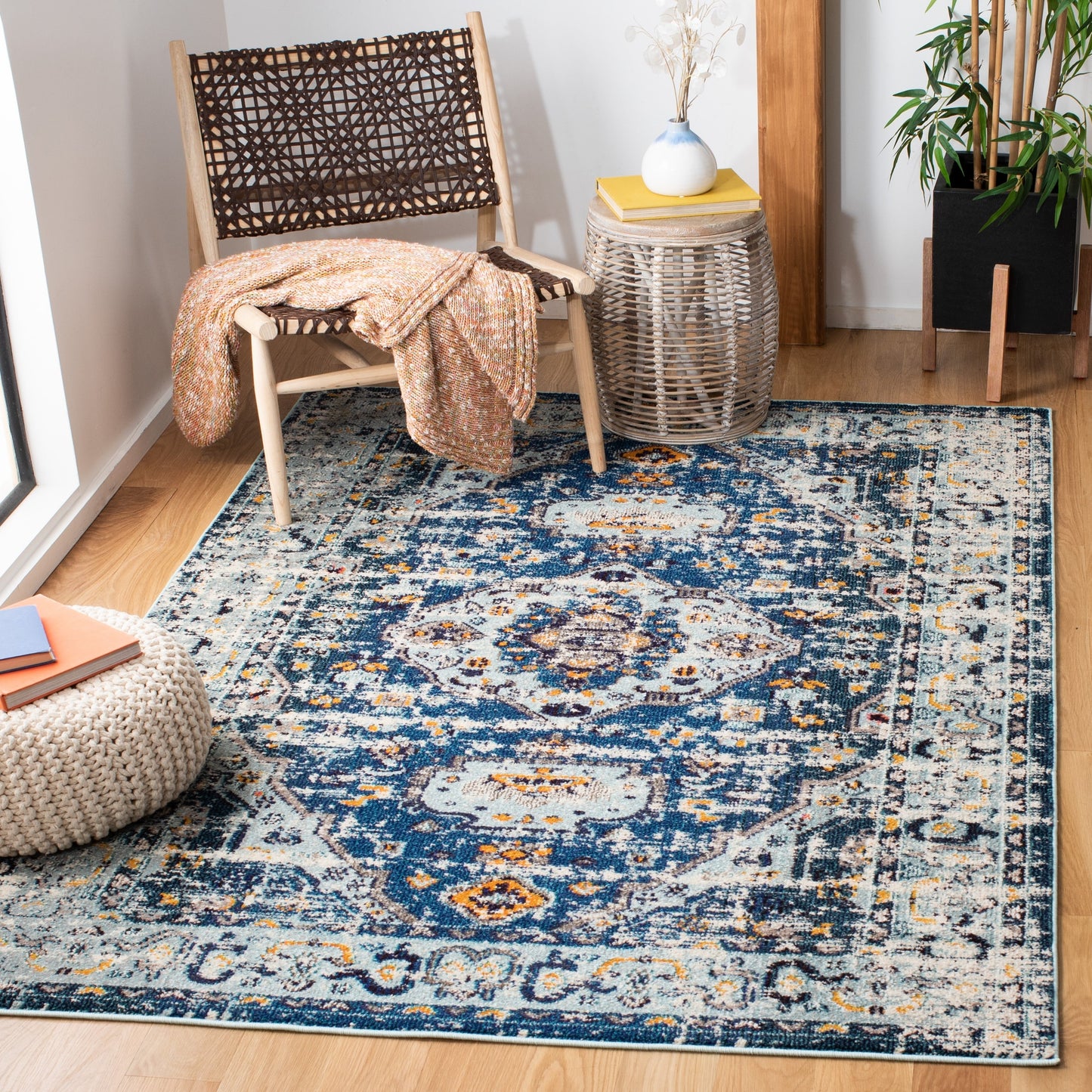 Tapis SAFAVIEH Madison Willodean Boho Oriental vieilli