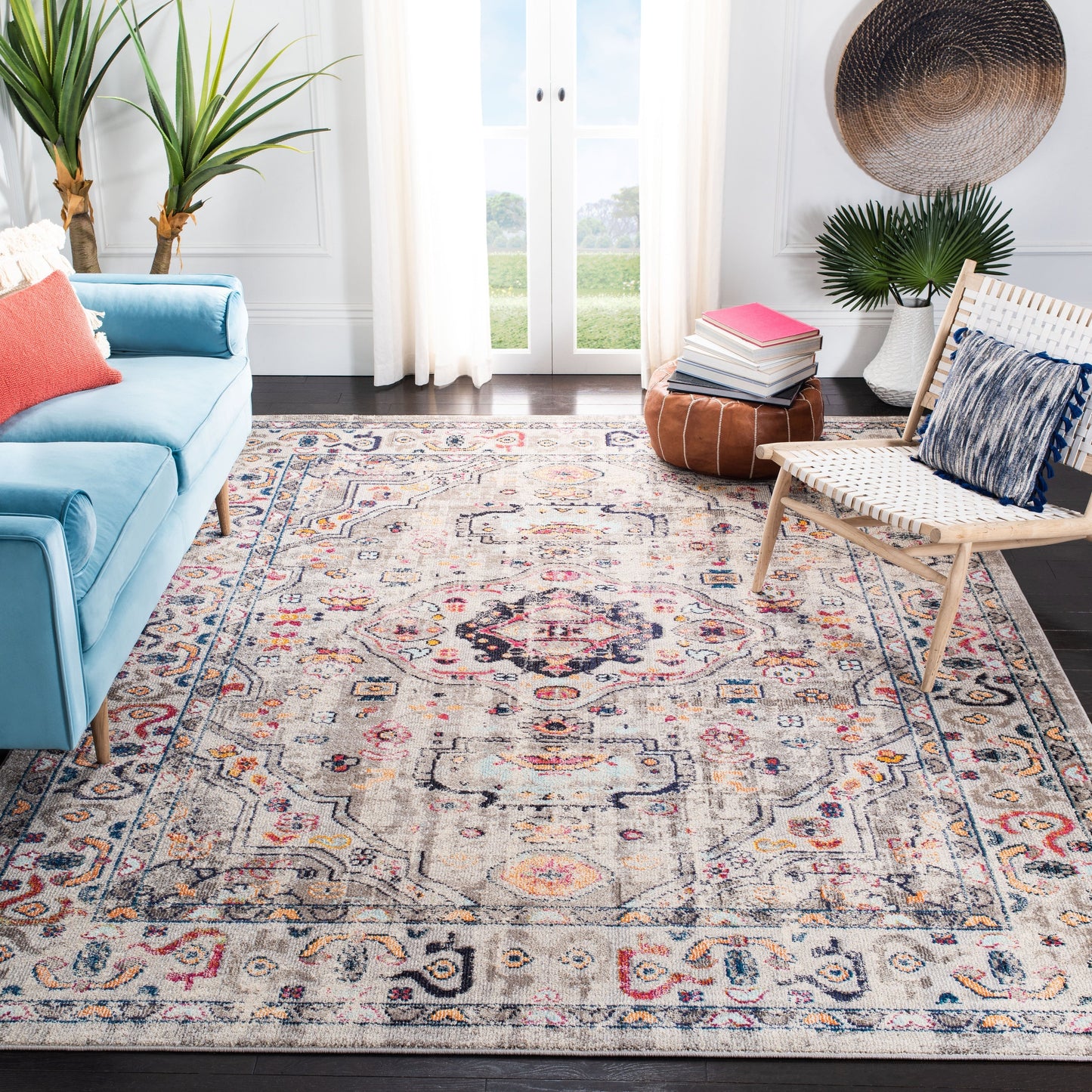 Tapis SAFAVIEH Madison Willodean Boho Oriental vieilli