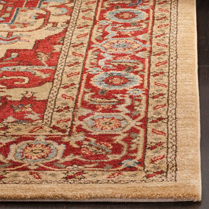 Tapis SAFAVIEH Mahal Beverley Traditionnel Grandeur Rouge/Naturel