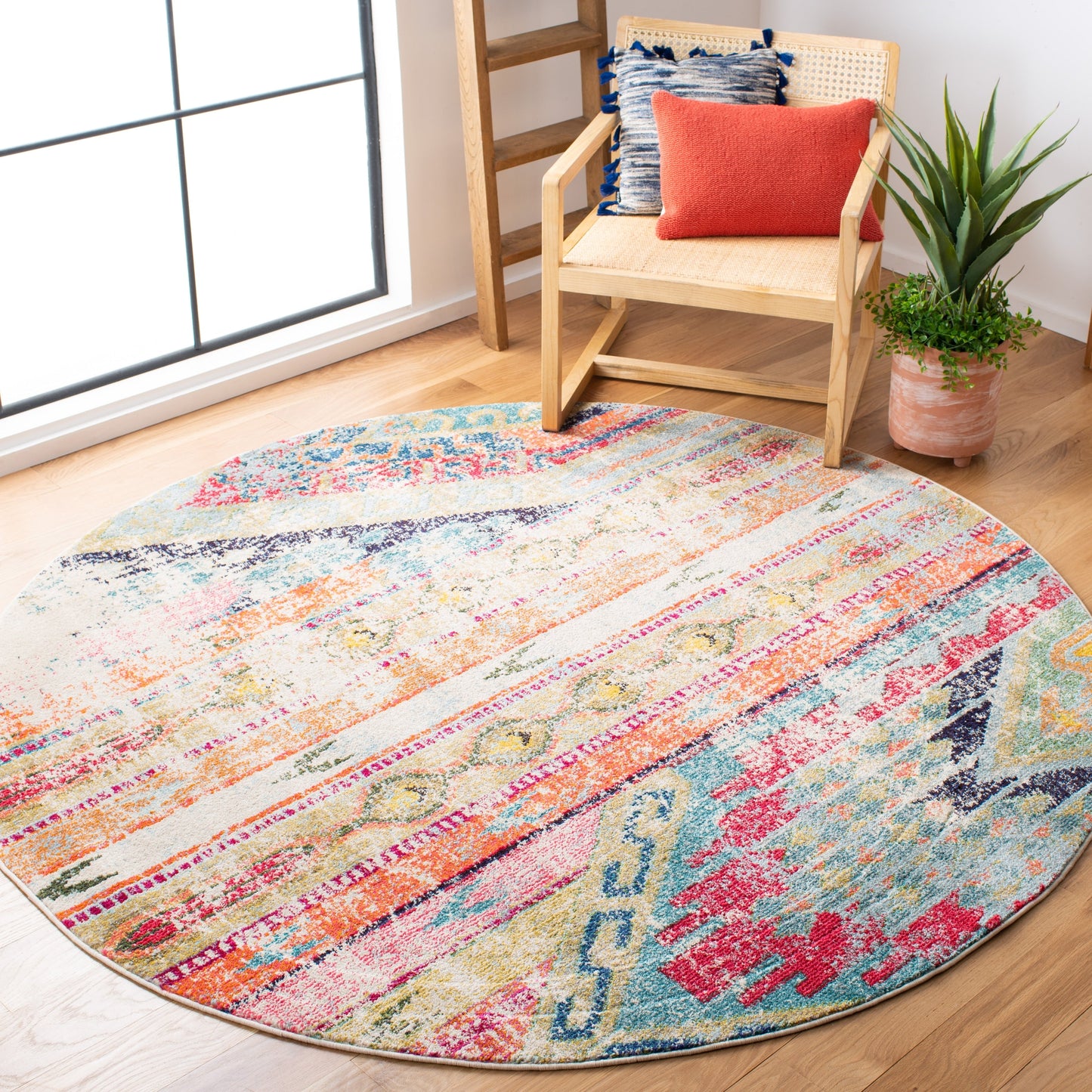 SAFAVIEH Tapis Boho vieilli Monaco Brunhildis