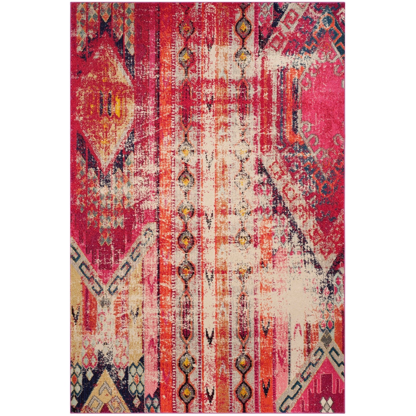 SAFAVIEH Tapis Boho vieilli Monaco Brunhildis