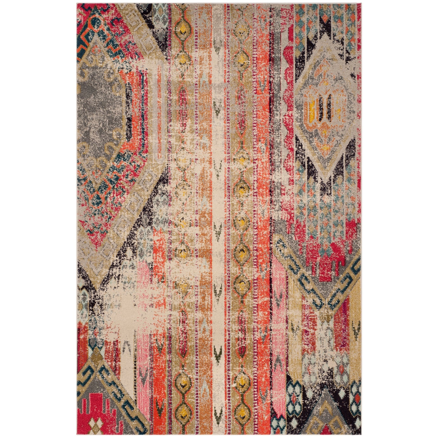 SAFAVIEH Tapis Boho vieilli Monaco Brunhildis